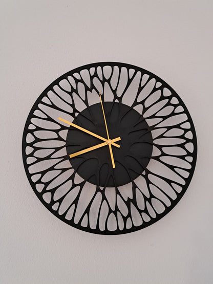 Wanduhr im edlen und modernen Design